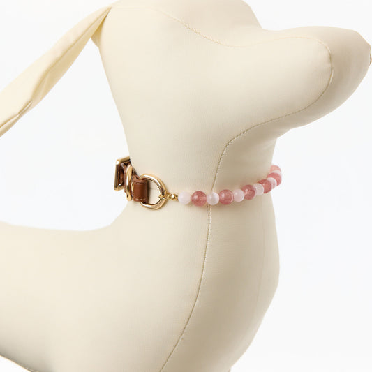 Blush Bloom Crystal Collar