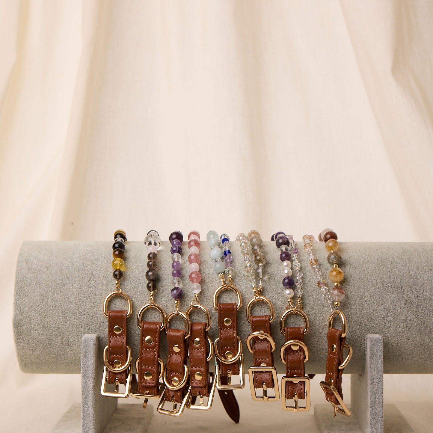 The Serene Water Muse (Amethyst & Rose Quartz)
