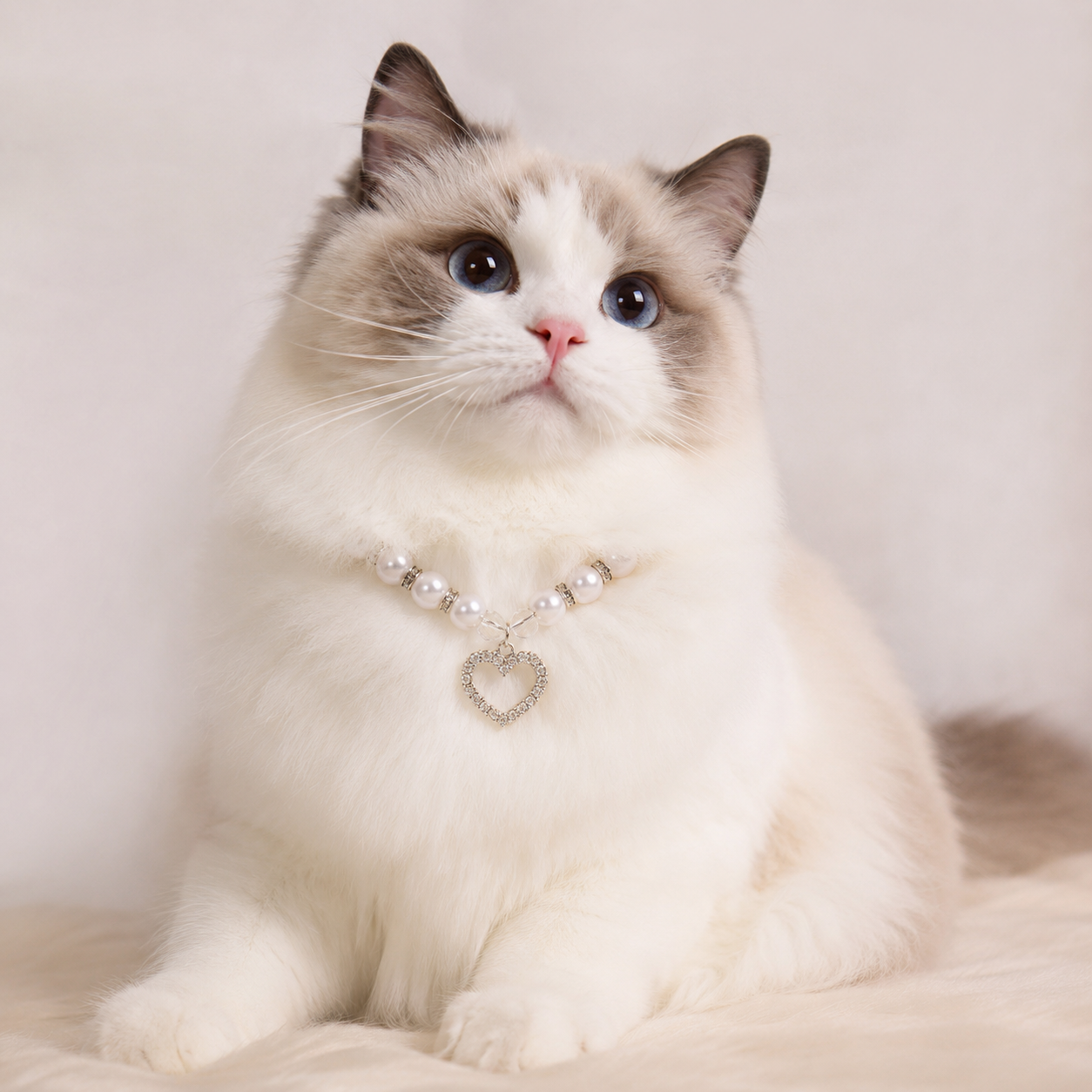 The Eternal Heart Pearl Necklace