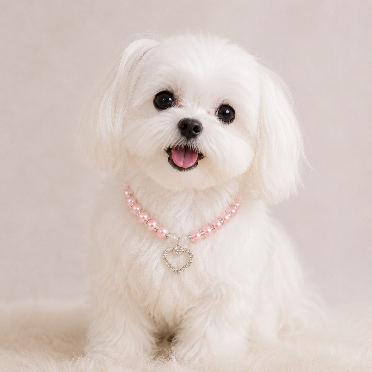 The Eternal Heart Pearl Necklace