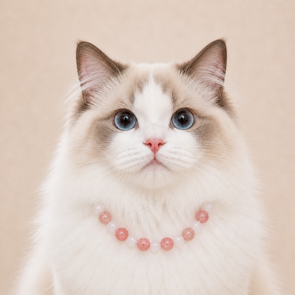 Blush Bloom Crystal Collar