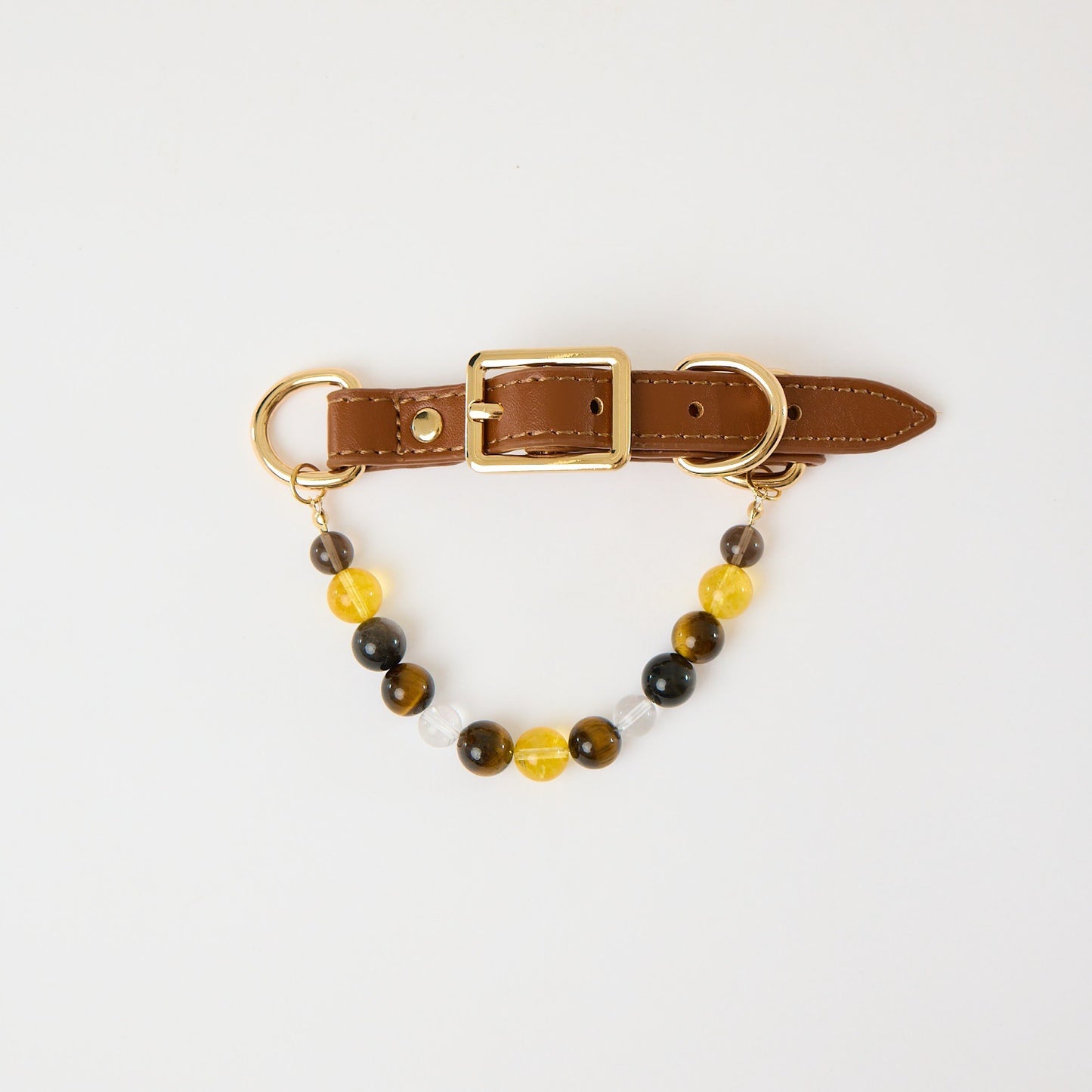 Amber Guardian Crystal Collar