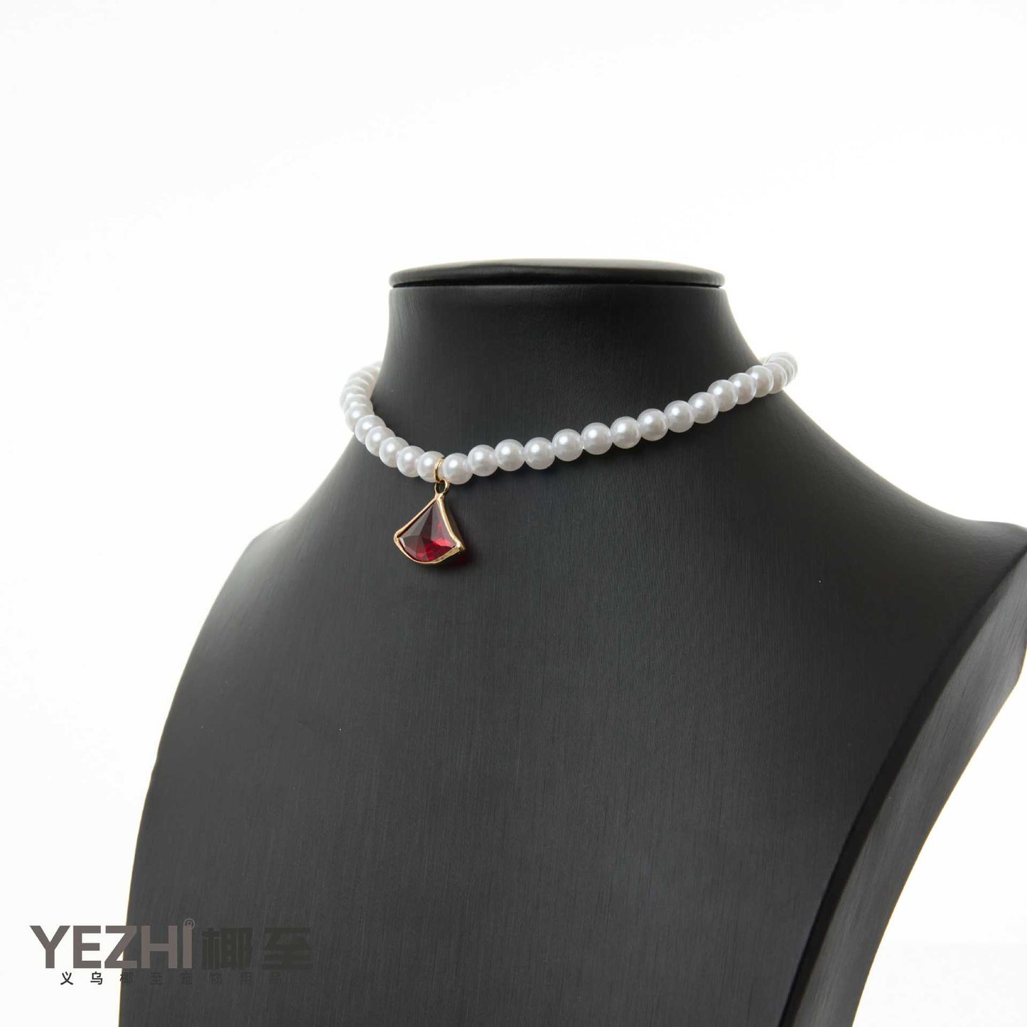 The Crimson Grace Pearl Necklace