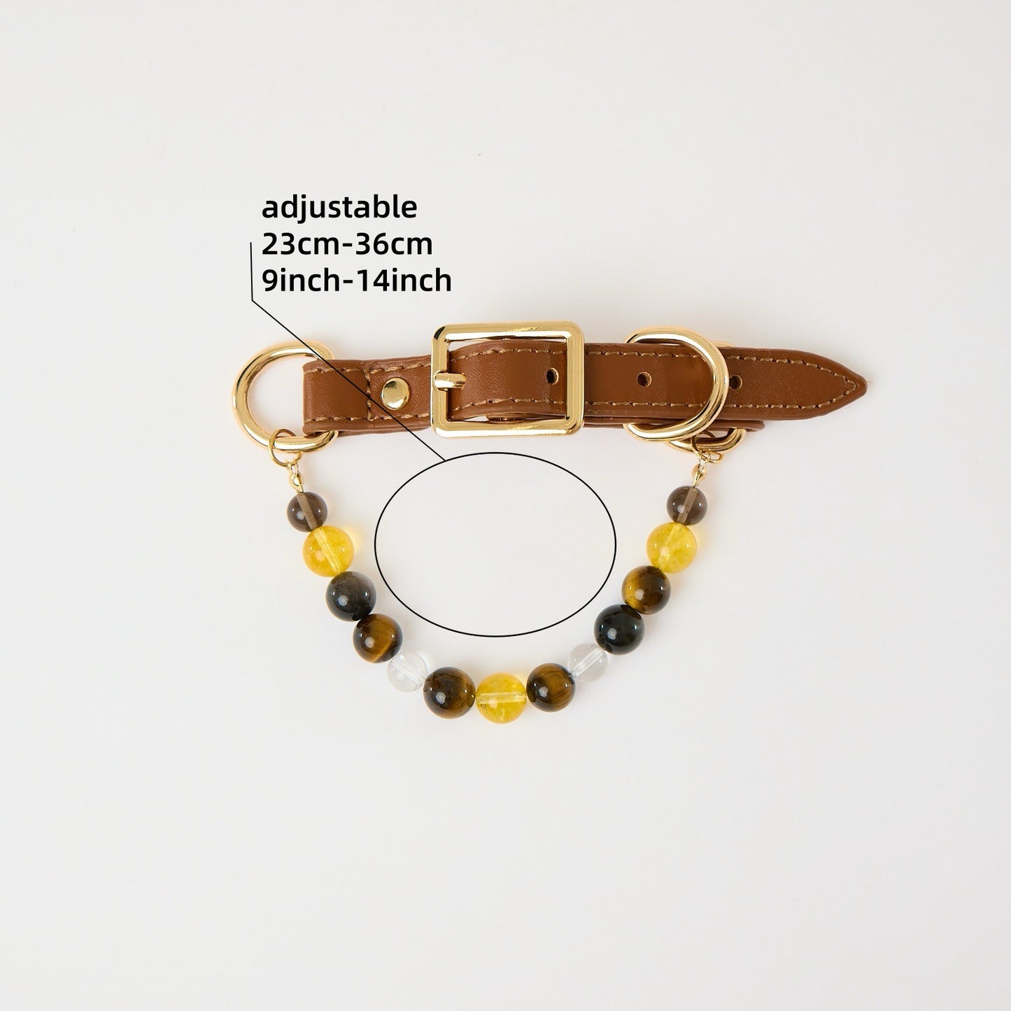 Amber Guardian Crystal Collar