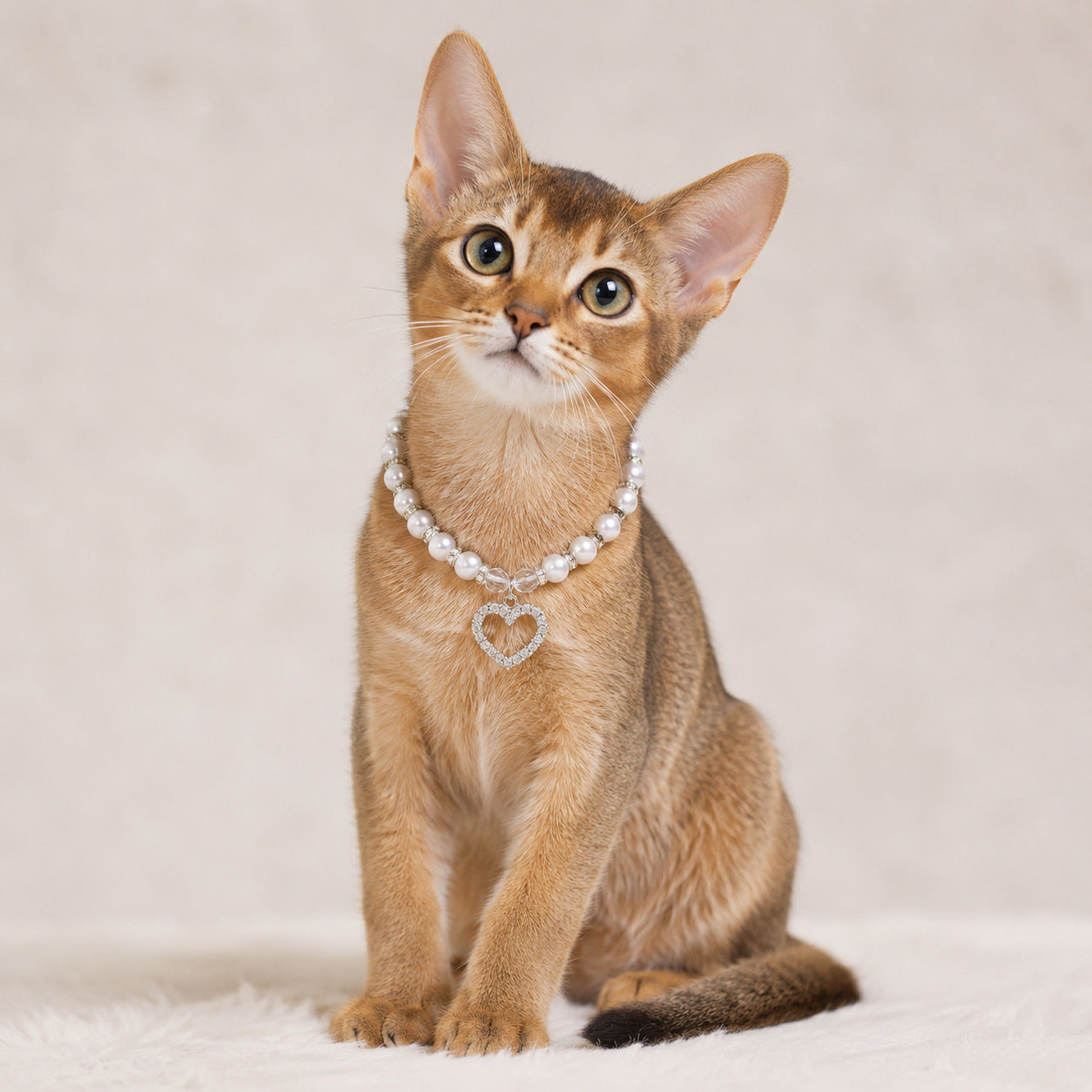 The Eternal Heart Pearl Necklace