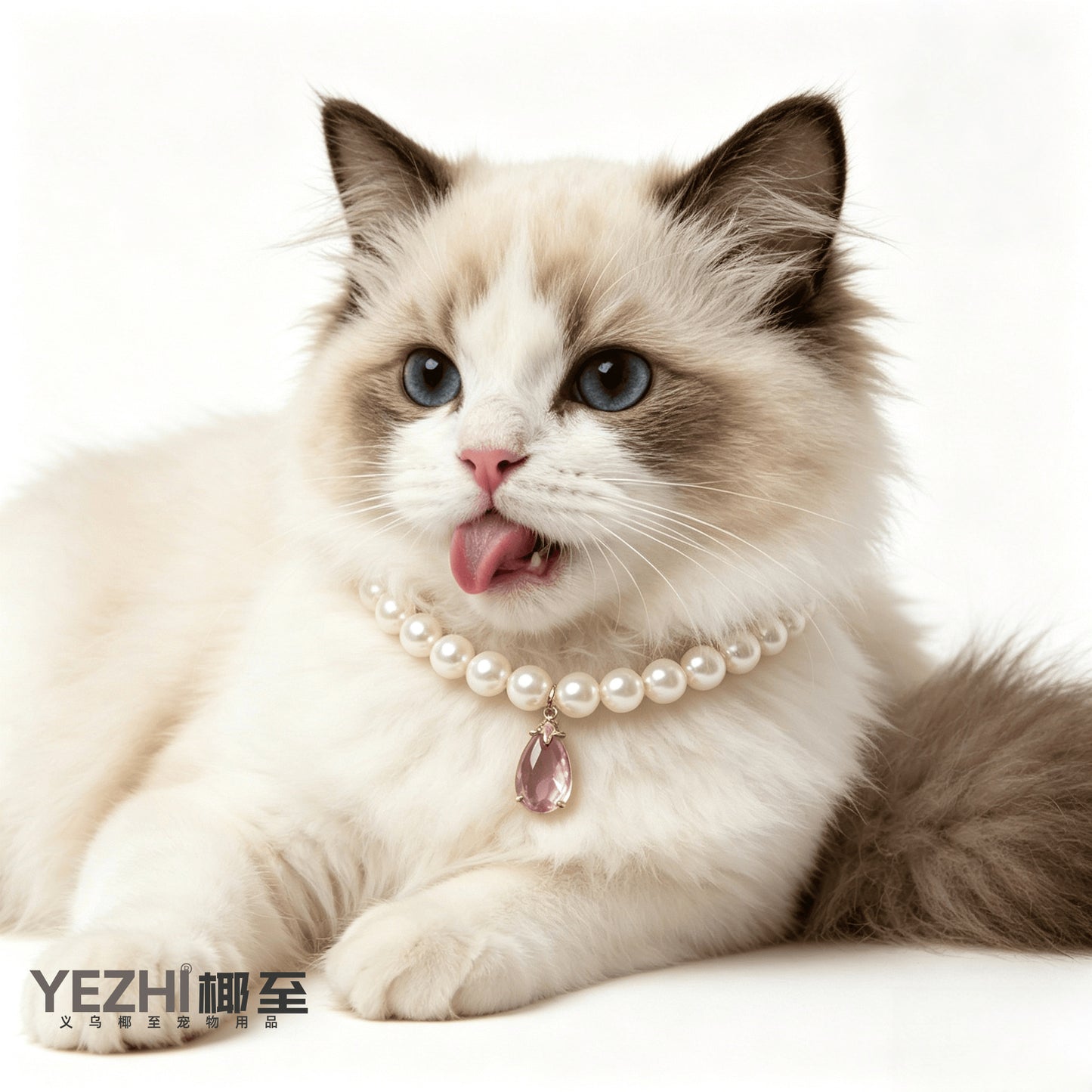 The Opulent Orchid Gemstone String