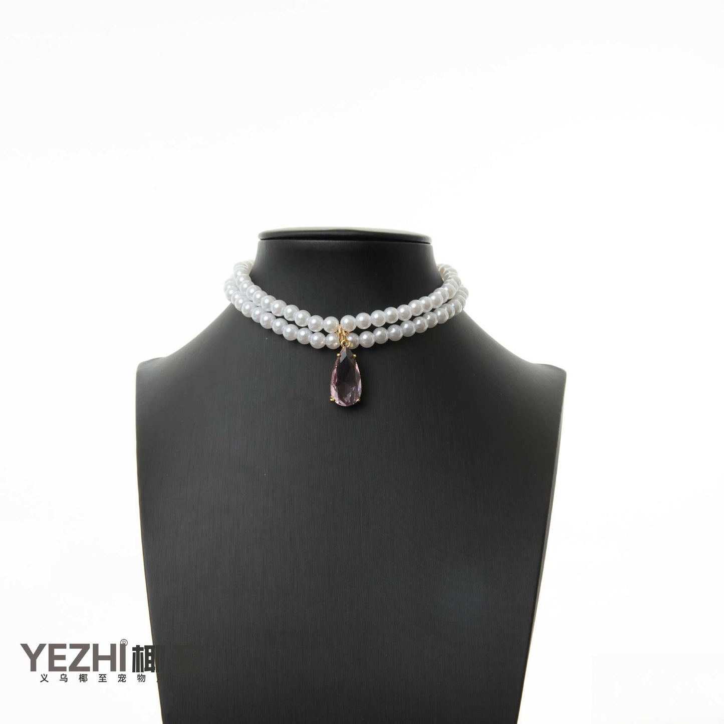 The Opulent Orchid Gemstone String