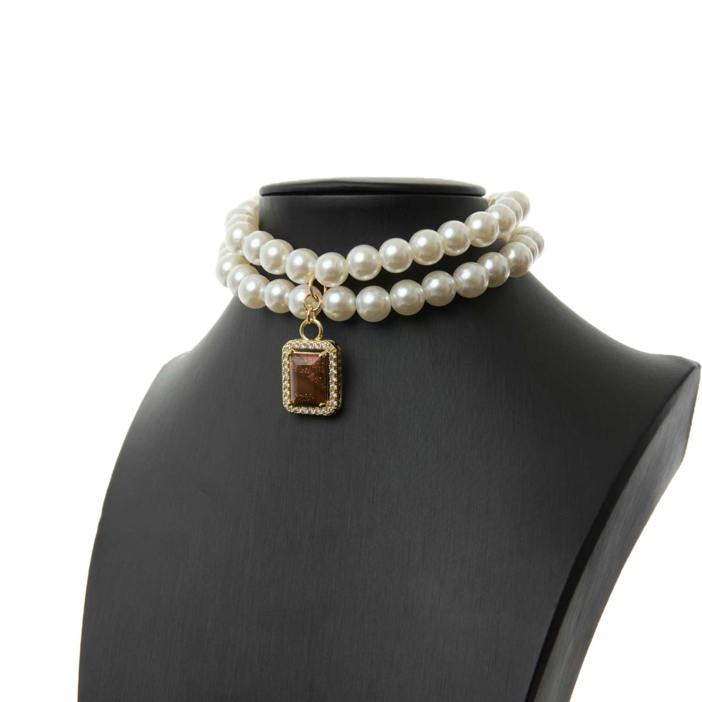 The Golden Majesty Rhinestone Collar
