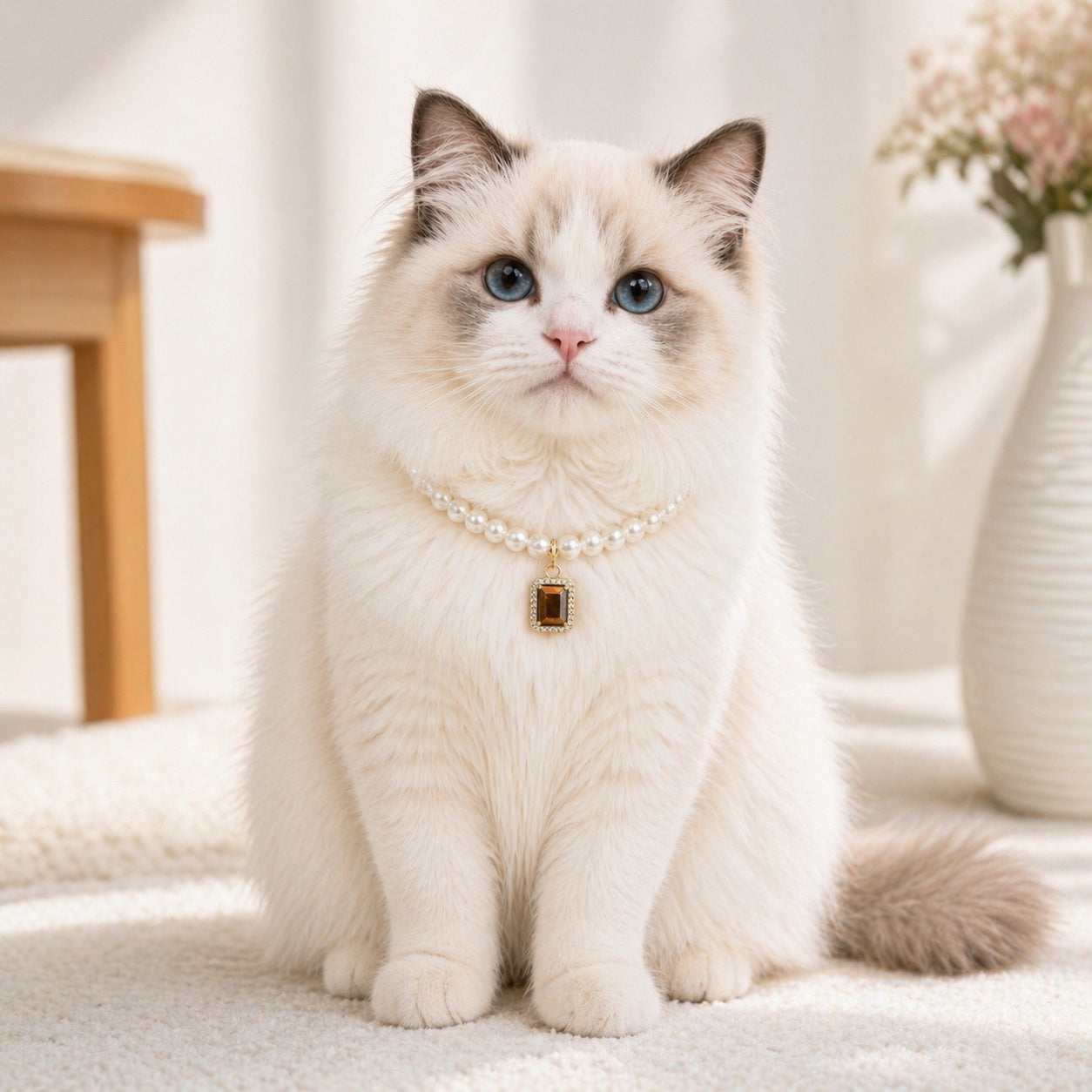 The Golden Majesty Rhinestone Collar