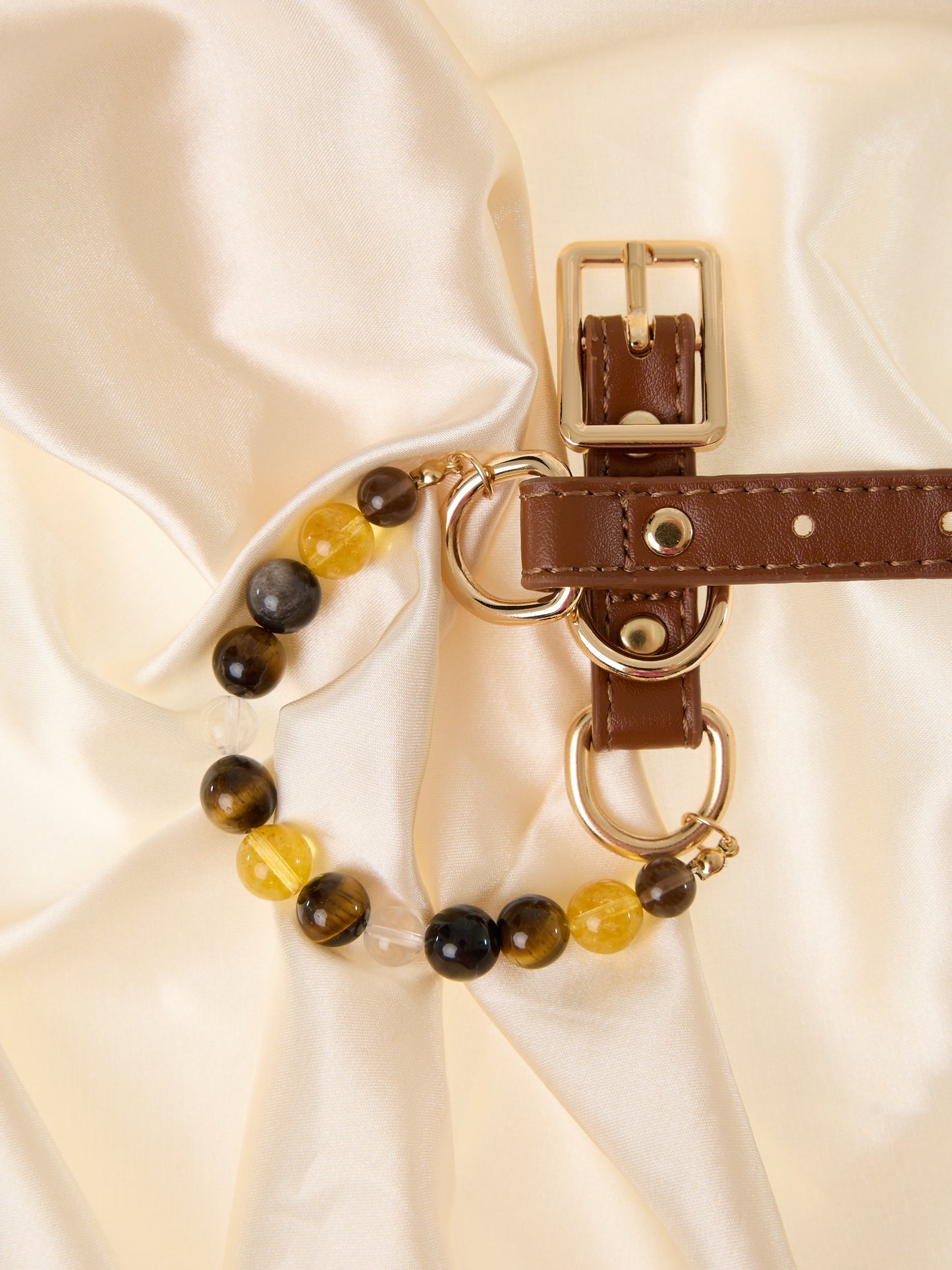 Amber Guardian Crystal Collar