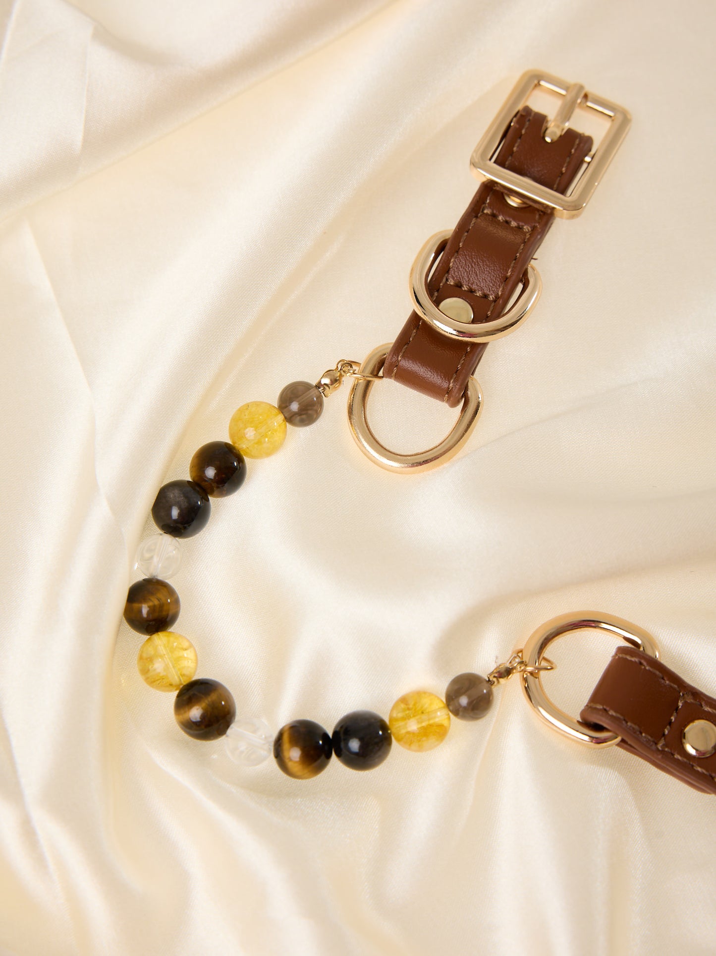 Amber Guardian Crystal Collar