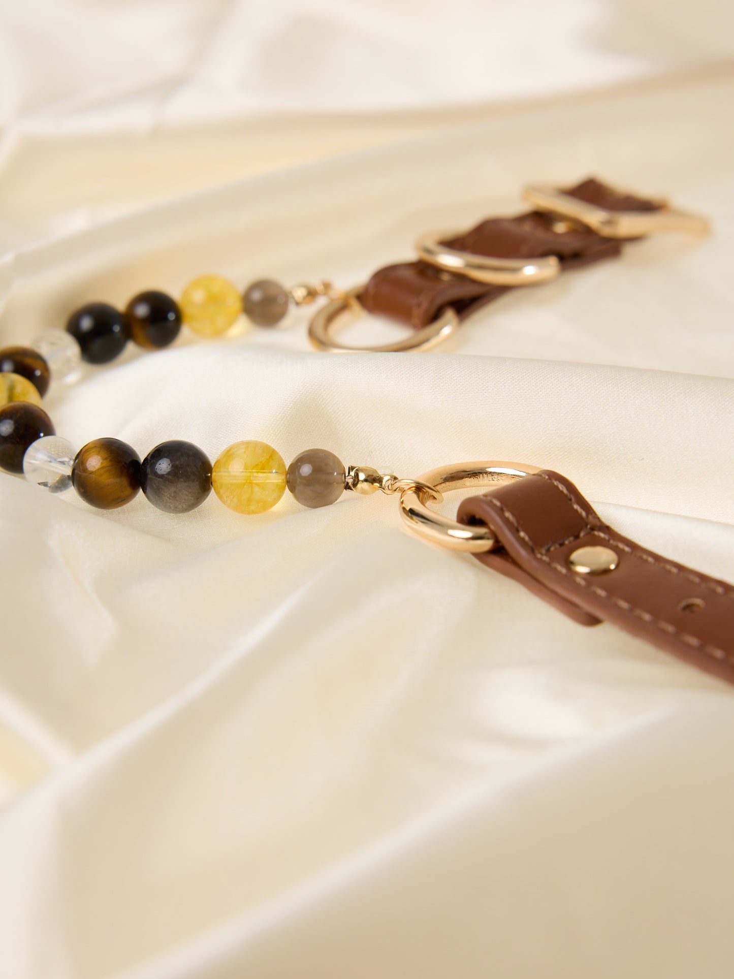 Amber Guardian Crystal Collar
