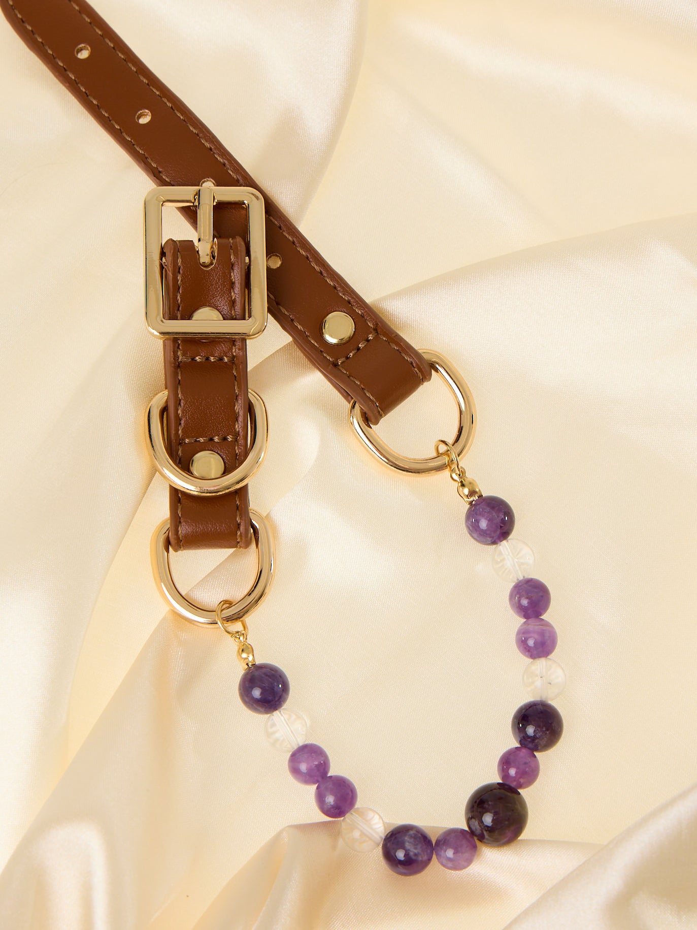 Moonveil Crystal Collar