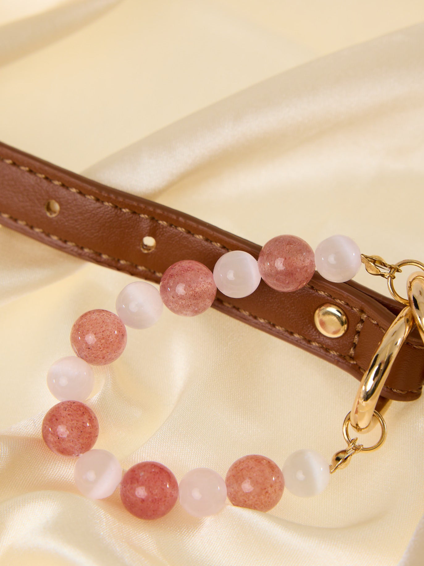 Blush Bloom Crystal Collar